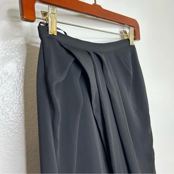 NWT Anthropologie Mare Mare Black Maxi Skirt Side Slit Hem XS - Picture 10 of 16